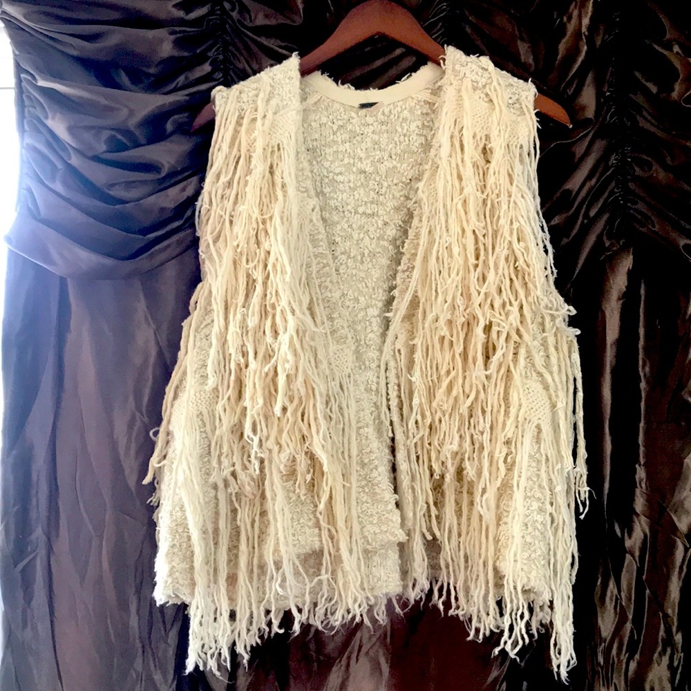Free People boho vest